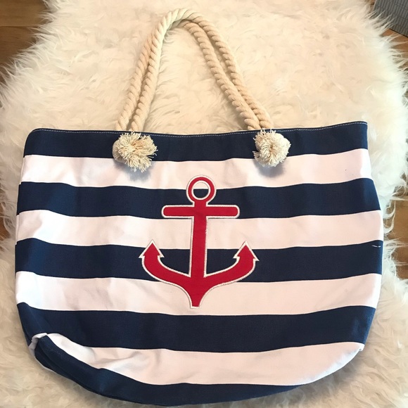 Handbags - Canvas Beach tote